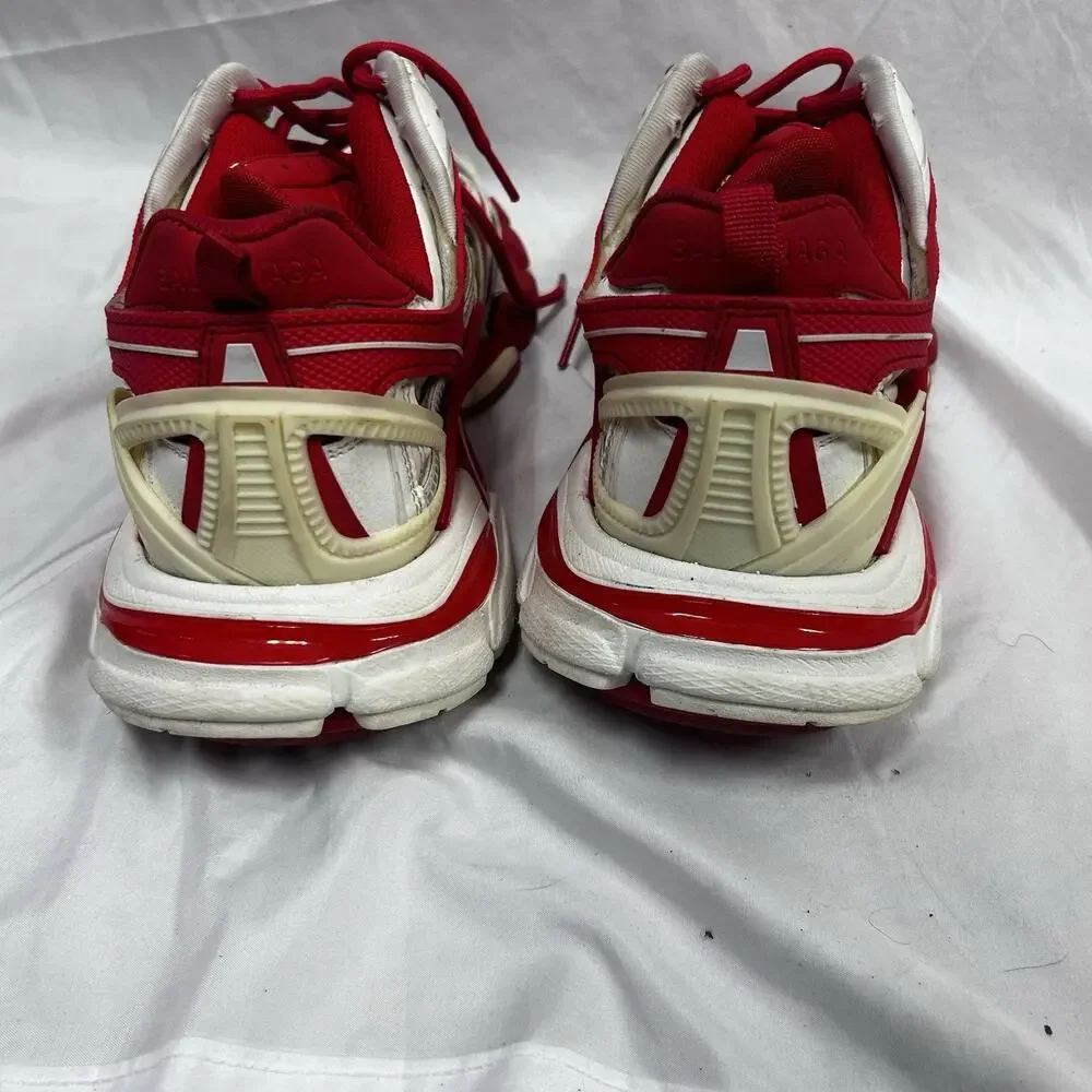 Balenciaga Track 2 Sneakers White Red EU 42 US 9 568614 Mens Shoes